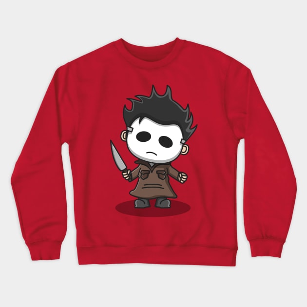 cute Michael Myers Crewneck Sweatshirt by fflat hds